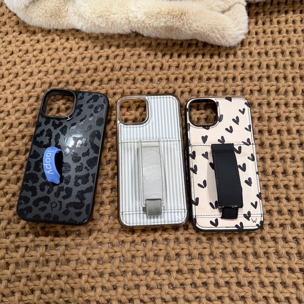 Stylish Phone Case - Black Leopard